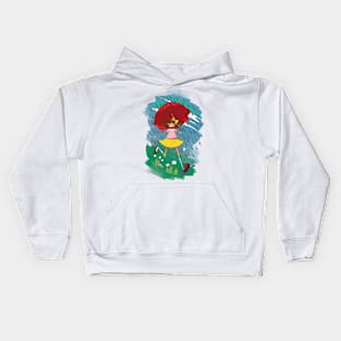 Red umbrella Kids Hoodie